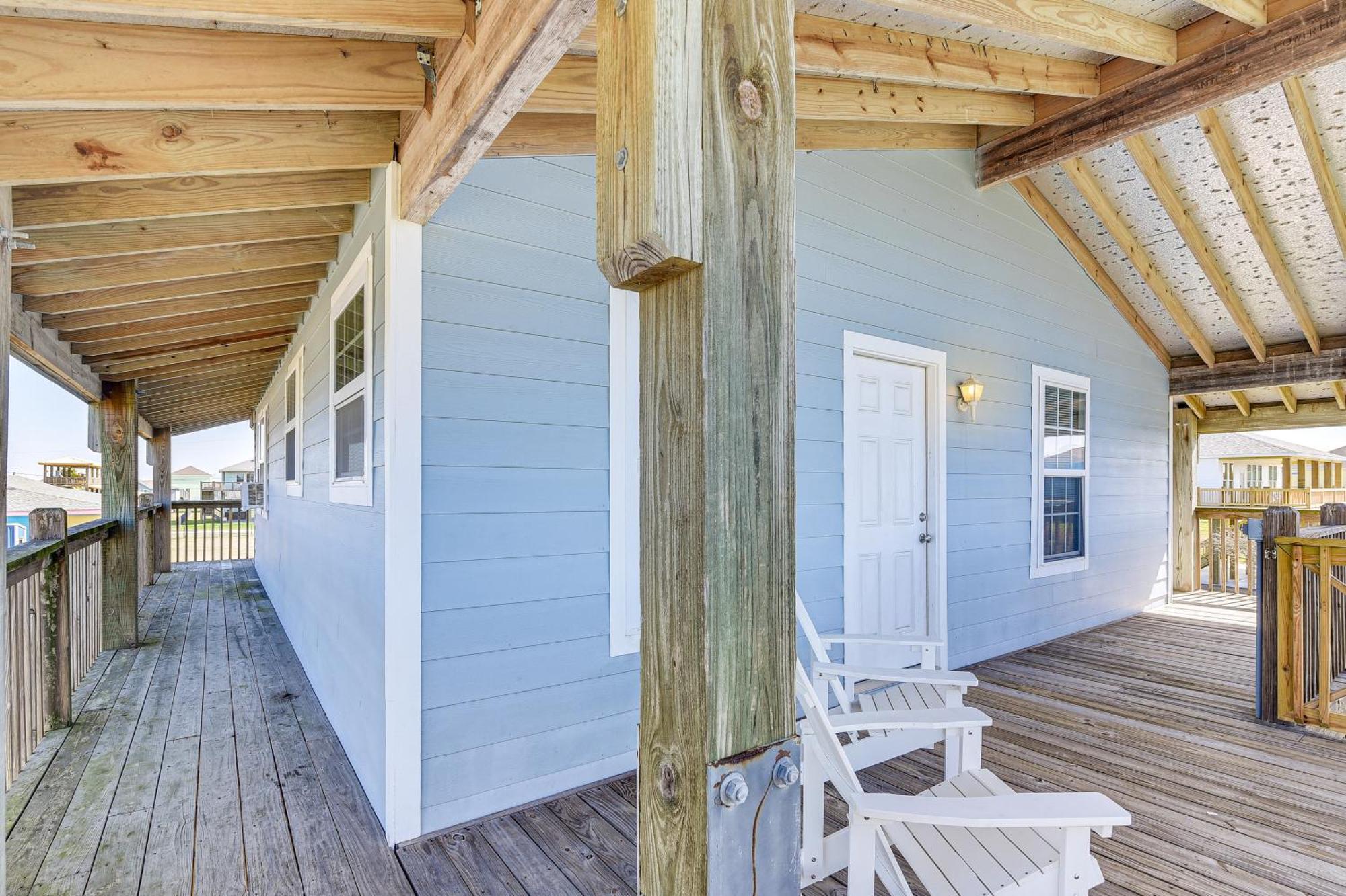 Crystal Beach Home With 2 Grills Walk To Shore! Екстер'єр фото